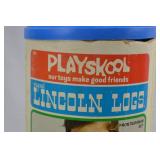 Playskool Lincoln Logs Frontiersman Set - 154 Pieces