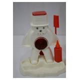 Hasbro Frosty Sno-Man Sno-Cone Machine with Accessories - 1970s Vintage Kit