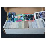 Box of Assorted Vintage Trading Cards - Spider-Man, TMNT, Valley Girl, Mugshot Card