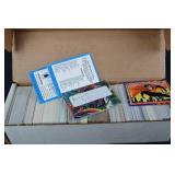 Box of Assorted Vintage Trading Cards - Spider-Man, TMNT, Valley Girl, Mugshot Card