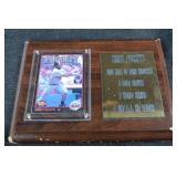 Kirby Puckett Hall of Fame Plaque with Card - 2001 Inductee, 6 Gold Gloves, 2 World Series