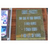 Kirby Puckett Hall of Fame Plaque with Card - 2001 Inductee, 6 Gold Gloves, 2 World Series