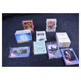 Vintage The Collectors Card Sets Lot - 9 Packs: NHL Hockey, The White House, High School Heroes