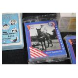 Vintage The Collectors Card Sets Lot - 9 Packs: NHL Hockey, The White House, High School Heroes