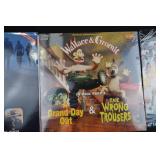 LaserDisc Lot of 9 Titles - Rain Man, The Return of the Pink Panther, A River Runs Through It, Wallace & Gromit, The Lawnmower Man, Time Machine, Young Frankenstein, The Wild Bunch, Grand Day Out/Wron