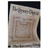 Vintage Magazine & Newspaper Lot - The Literary Digest, Look, Daily News Final
