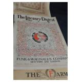 Vintage Magazine & Newspaper Lot - The Literary Digest, Look, Daily News Final