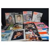 LIFE Magazine Lot - Vintage 1956-1971 Collection (Khrushchev, JFK, Disney, LOOK)