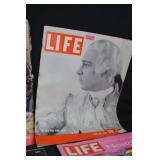LIFE Magazine Lot - Vintage 1956-1971 Collection (Khrushchev, JFK, Disney, LOOK)