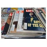 LIFE Magazine & LOOK Magazines Lot - Vintage 1960s-70s