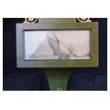 Sessions Wall Clock with Ship Panel - Made in U.S.A.