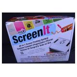 Tulip ScreenIt All-in-1 Screen Printing System - 9-Pc Kit for Home Crafts