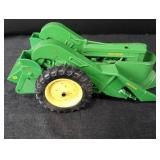 John Deere No. 50 Green Toy Front Loader Harvester - Collectible Farm Model