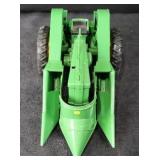 John Deere No. 50 Green Toy Front Loader Harvester - Collectible Farm Model
