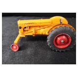 Minneapolis-Moline Tractor Toy Die-Cast - Orange with Red Wheels