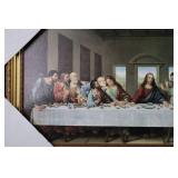 Last Supper Framed Art Print - Ornate Gilt Frame (Reproduction)