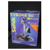 Saitek Cyborg 3D Digital Stick with Throttle - 4 Axes, 24 Actions