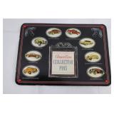 Classic Cars Collector Pins - 8 Vintage Car Pins Set
