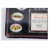 Classic Cars Collector Pins - 8 Vintage Car Pins Set