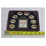 Classic Cars Collector Pins - 8 Vintage Car Pins Set