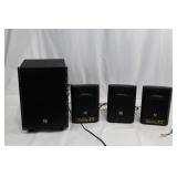 Electro-Voice Sonic XS Subwoofer + 3 Satellite Speakers - Lot of 4
