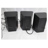 Electro-Voice Sonic XS Subwoofer + 3 Satellite Speakers - Lot of 4