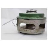 Shakespeare Automatic No. 1922 Model FF Lot of 2 Vintage Fishing Reel/Line Winder on Green Base