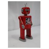 Schylling Neutron Robot Man Tin Toy - Collector Series Red Retro Robot