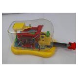 Swingline Desk Toy Gear Mechanism in Clear Dome - Yellow Base