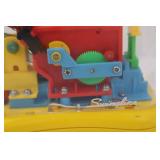 Swingline Desk Toy Gear Mechanism in Clear Dome - Yellow Base