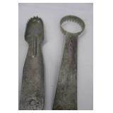 Vintage Galvanized Tin Fishing Bucket