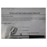 Airbrush Set 0.3mm Nozzle, Power Adapter & Accessories