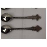 BUCHERER OF SWITZERLAND Spoons - Rolex Crest Handles - 4-Piece Set