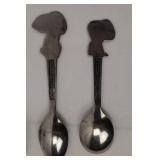 Vintage Peanuts Snoopy Flatware - Stainless Steel 5-Piece Set (1958-1965)
