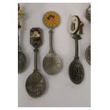 Franklin Mint Collectible Spoons - 10-Piece Set
