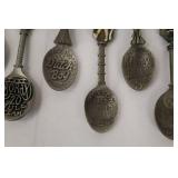 Franklin Mint Collectible Spoons - 10-Piece Set