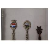 Souvenir Spoons Collection - Canada & Holland Emblems (7-Piece Lot)