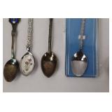 Souvenir Spoons Collection - Canada & Holland Emblems (7-Piece Lot)