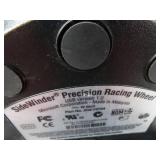 Microsoft SideWinder Precision Racing Wheel USB 1.0 with Pedals X04-74735
