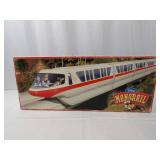 Disney Monorail Train Set - 5 Cars, 61 1/2 in by 49 in Oval Track, Batteries Not Included