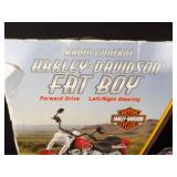 Harley-Davidson Fat Boy RC Motorcycle - 6V Battery Pack Included