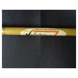 Vintage 60in & 70in Bamboo Fishing Rods with Spinning Reel Set