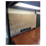 Cherry Colored Wood U-Shape Desk with Herman Miller Action Office Roll-Top Desk Wall Unit and File Cabinet 72x96