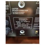 Integra DTM-5.3 AV Receiver - 120 V 60 Hz 2.8 A