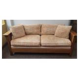 Stickley Mission Style Sofa - 81 in W x 37 in D x 29 in H