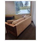 Stickley Mission Style Sofa - 81 in W x 37 in D x 29 in H