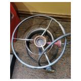 Propane Burner Stand with Regulator & Hose - Outdoor Gas Burner on Circular Frame