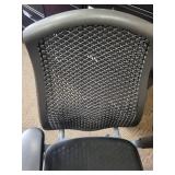Ergonomic Mesh Office Chair - Black Seat, 5-Star Base, Adjustable Armrests