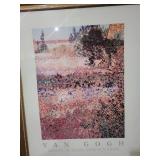 Van Gogh Les Iris & Garden in Arles Framed Prints - 2 Pieces, 32 x 26 in