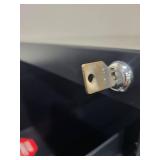 Locking 5-Drawer Filing Cabinet - 18 x 28 x 63 in - Black